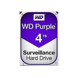 Western Digital Purple 3.5 Sata III 6Gb/s 4TB 64MB 7/24 G�venlik WD40PURZ HDD & Harddisk