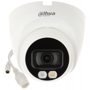 Dahua IPC-HDW2449T-S-IL  4Mpix, Full Color, 2,8mm Lens,H265+, 30Mt Gece G�r���, IP67, Dahili Mikrofon, PoE Dome IP Kamera