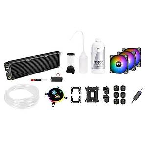 Thermaltake Pacific C360 DDC ARGB 3x120mm Fanl�, Soft Tube, Custom S�v� So�utma Kiti (AM4, LGA2066)