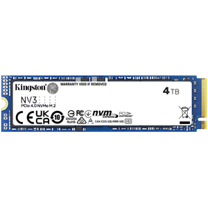Kingston SNV3S/4000G NV3 4 Tb 6000/5000 Gen4 NVME PCIe 2280 M.2 SSD