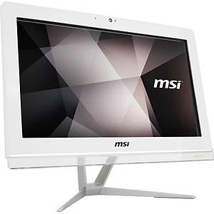 Msi Aio Pro 20EX 7M-025XTR 19.5 HD (1600X900) Non-Touch i3-7100 4G DDR4 1TB 7200RPM  Dos Beyaz All In One Bilgisayar