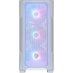 MSI MAG Forge M100R ARGB Fanl� Beyaz Micro ATX Oyuncu Kasas�