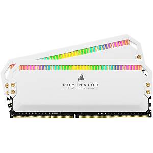 Corsair CMT32GX4M2K4000C19W 32GB (2X16GB) DDR4 4000MHz CL19 Dominat�r Platinum RGB So�utuculu Beyaz DIMM Bellek Ram