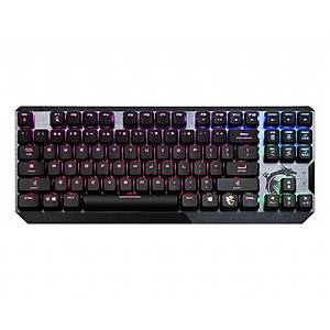 Msi GG Vigor GK50 Tkl Tasar�m�Mekanik Kailh Switch Rgb�Metal�Q Klavye