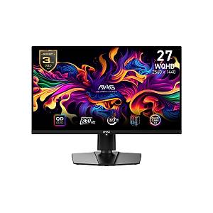 MSI Mag 271QPX QD-OLED E2 26.5 WQHD Flat 240Hz 0.03Ms FreeSync Gaming Monitor