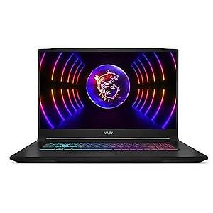 Ms� NB Katana 17 B12VFK-481XTR I7-12650H 16GB DDR5 RTX4060 GDDR6 8GB 1TB SSD 17.3 FHD 144Hz DOS Notebook
