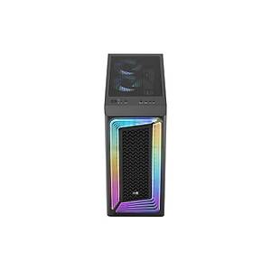 Aerocool-AE INTLSTLR 1200GD Interstellar 1200W 80+GOLD ARGB Fanl� USB 3.0 Mid Tower Kasa