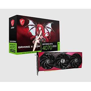 MSI RTX 4070 Super 12G Gaming X Slim MLG Ekran Kart�