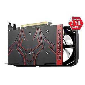Asus GTX 1050 TI Cerberus CERBERUS-GTX1050TI-A4G 128 Bit GDDR5 4 GB Ekran Kart�