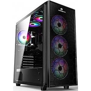 GameBooster GB-X51 USB 3.0 Mesh 6xRGB Fanl� Siyah  Kasa