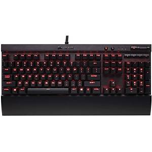 Corsair CH-9101020-TR K70 Lux K�rm�z� Led Cherry MX Red T�rk�e Mekanik Oyuncu Klavyesi