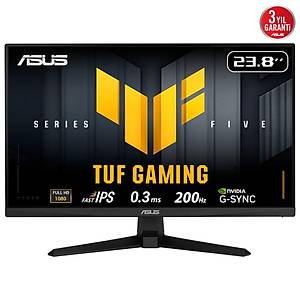 Asus Tuf Gaming VG249Q5A 23.8 in� 200Hz 0.3ms Full HD Adaptive Sync Fast IPS Gaming Monit�r