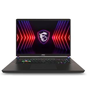 Msi Vector 17 HX A14VIG-879XTR I9-14900HX 32GB DDR5 RTX4090 GDDR6 16GB 2TB SSD 17.0 QHD+ 240Hz Freedos