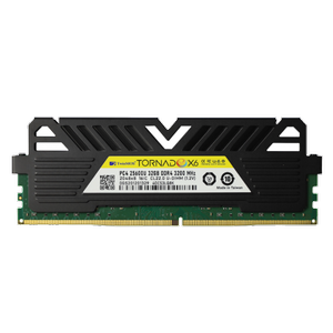 TwinMOS Tornado X6 32GB DDR4 3200MHz CL 22 1.2V TMMDD432GB3200DKBX6 Desktop Ram (So�utuculu)