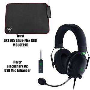 Razer BlackShark v2 USB Enhancer (RGB Gaming Mousepad  Hediye)