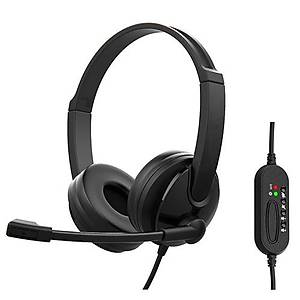 Snopy SN-CS30 Siyah USB Mikrofonlu Kulakl�k