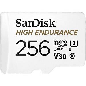 256GB SANDISK HIGH ENDURANCE MICROSD 100MB/S SDSQQNR-256G-GN6IA