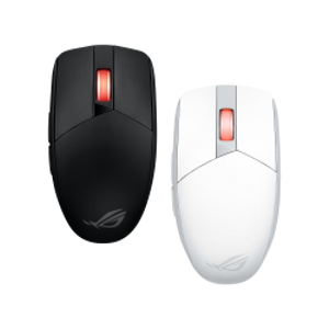 Asus P520 ROG Strix Impact III Wireless Ultra Hafif 36000 DPI Sens�r 2.4GHz Bluetooth Oyuncu Beyaz Mouse