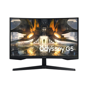 Samsung Odyssey G5 LS27AG550EPXUF 27 1ms 165Hz 2K Quad HD DP HDMI USB VA LED HDR10 1000R Curved Monit�r