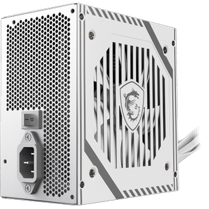 MSI Mag A650BNL White 650W 80+ Bronze Power Supply