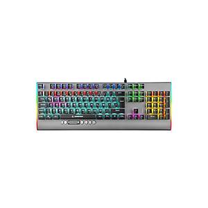 Rampage KB-R211 PRIME Rainbow Ayd�nlatmal� Kristal Blue Switch Mekanik Gaming Oyuncu Klavyesi
