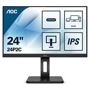 AOC 23.8 24P2C IPS Monit�r Type-C KVM 4ms Siyah Monit�r