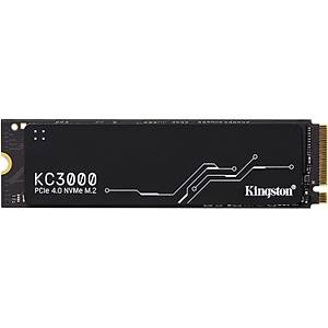 Kingston KC3000 4TB 7000-7000MB/s NVMe PCIe 4.0 m.2 Gen4 SSD (SKC3000D/4096G)