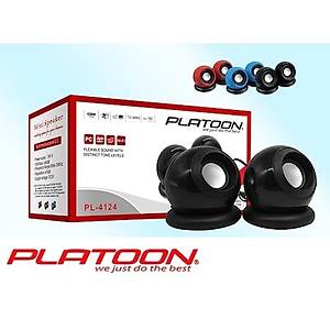 Platoon PL-4124 PC USB Mini Speaker 1+1 Ses Sistemi