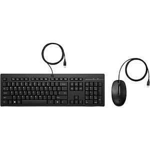 HP 225 Kablolu Siyah Klavye Mouse Set