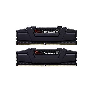 GSkill Ripjaws V 16GB (2X8GB) DDR4 3200Mhz F4-3200C16D-16GVKB CL16 1.35V Siyah Ram