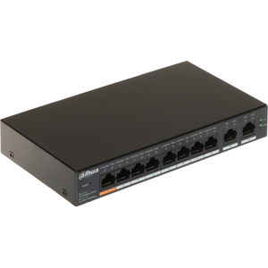 DAHUA CS4010-8ET-60 8 Port Megabit PoE 60W 2 Port Gigabit Uplink Cloud Y�netilebilir Switch