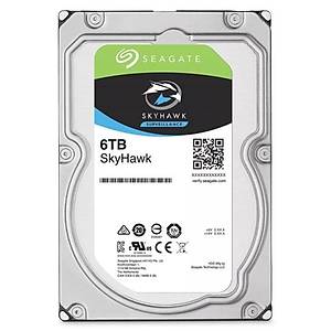 Seagate Skyhawk 3,5 6TB 256MB 5900 ST6000VX001 HDD & Harddisk