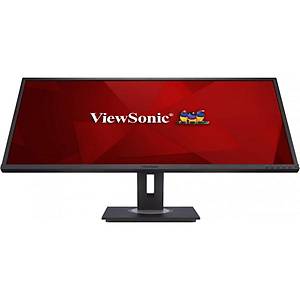Viewsonic Business Monit�r VG3448 (34 VA 21:9 WQHD 2xHDMI DP Mini DP USB Hub Ergonomik Y�kseklik-Ayarl� 40Tilt)