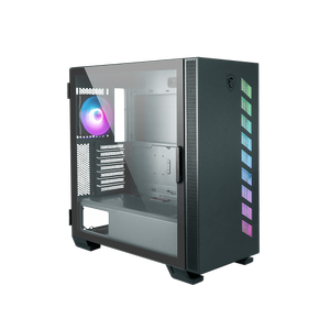 MSI MAG VAMPIRIC 300R MIDNIGHT GREEN Lamine Temperli Cam 1 x A-RGB Fan 1 x 120mm Fan EATX Gaming Bilgisayar Kasas�