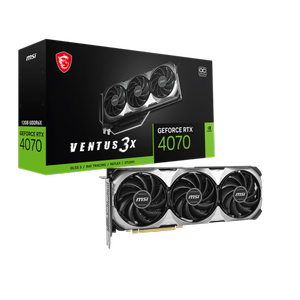 MSI RTX 4070 Ventus 3X E 12G OC 192Bit GDDR6X 12GB Ekran Kart�