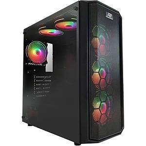 PowerBoost X58RGB USB 3.0 Mesh 4xRGB Fanl� Gaming Kasa