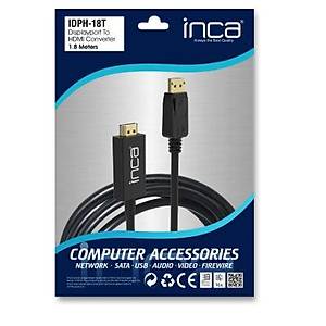 Inca IDPH-18T 1.8m DisplayPort to HDMI D�n��t�r�c�