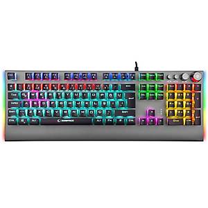 Rampage KB-R210 Favotr Rainbow Ayd�nlatmal� Kristal Red Switch Mekanik Gaming Oyuncu Klavyesi