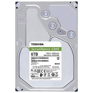 Toshiba 3,5 S300 6TB 256MB 7200RPM HDWT360UZSVA HDD & Harrdisk