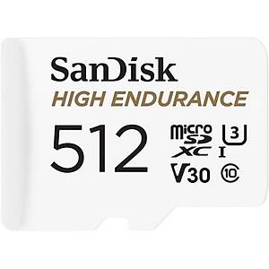 512GB SANDISK HIGH ENDURANCE MICROSD 100MB/S SDSQQNR-512G-GN6IA