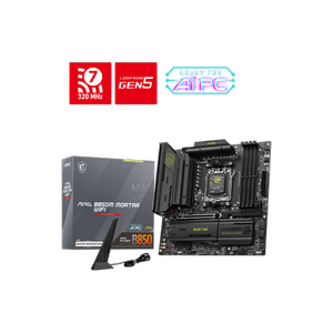 Msi Mag B850M Mortar Wifi AMD B850 Soket AM5 DDR5 8200(OC)MHz mATX Gaming (Oyuncu) Anakart