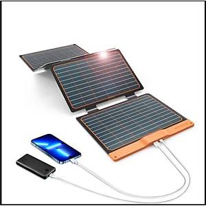 FlexSolar S40 40W  USB ��k��l� Ta��nabilir G�ne� Paneli