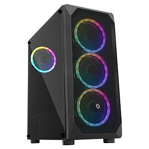 Frisby FC-9315G 600W 80+ Dahili PSU�lu USB 3.0 4xRGB Fan ATX Mid-Tower Gaming (Oyuncu) Kasa