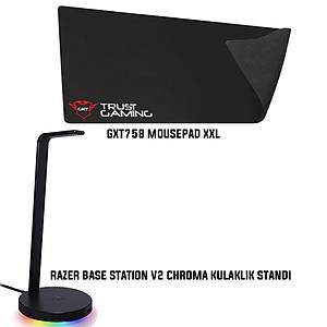 Razer Base Station V2 Chroma +  Trust GXT758 Mousepad XXL Bundle