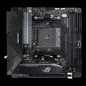 Asus Rog Strix B550-I Gaming AMD B550 AM4 DDR4 5100 DP HDMI �ift M2 USB3.2 AX Wifi BT ARGB 2.5GB�T Lan Mini ITX PCIE 4.0 ECC Anakart