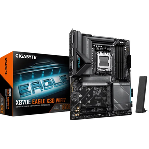 Gigabyte X870E Eagle X3D WiFi7 DDR5 HDMI ATX AM5 9000Mhz ATX Gaming Anakart