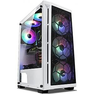 Powerboost PB-T001BW RGB Fanl� ATX Oyuncu Kasas�