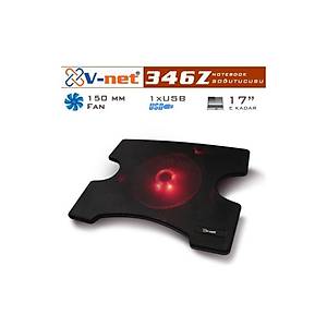V-net 346Z 15cm fan, 1xUSB port Notebook So�utucu