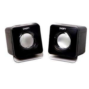 SNOPY SN-121 6W 1+1 Masa�st� USB Speaker Siyah Hoparl�r