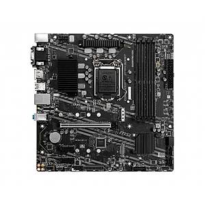 Msi B460M Pro-VDH Soket 1200 DDR4 2933 VGA DVI HDMI M.2 USB 3.2 Matx Anakart